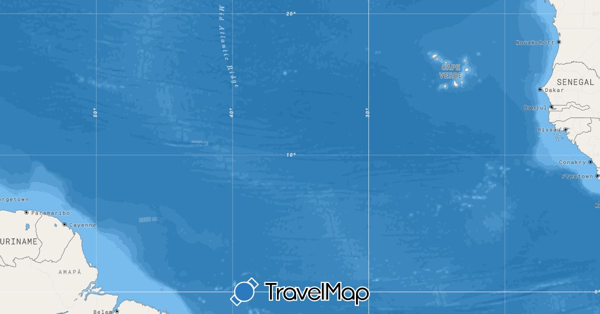 TravelMap itinerary: driving, aviron de mer